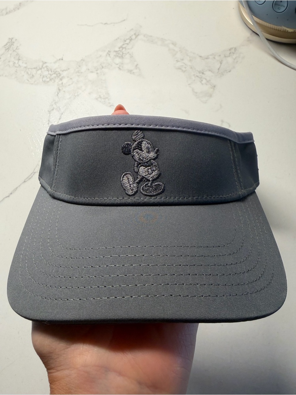 Disneyland Gray Mickey Mouse Visor - Picture 2 of 6